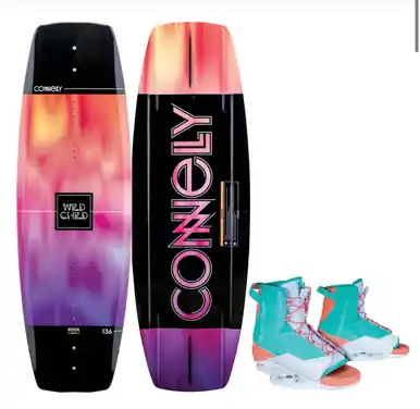 2025 Connelly Wildchild Wakeboard W/Karma L/XL Exclusive Offer