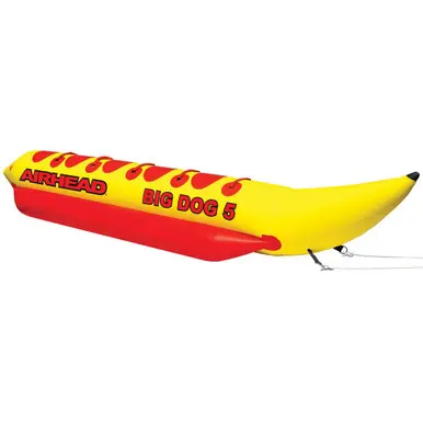 Airhead Big Dog 5 Towable Tube Water Weenie 5 Riders Time-Limited