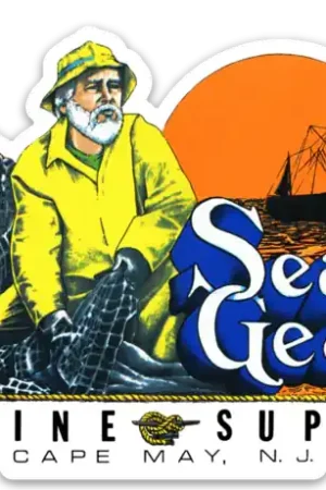 Sea Gear Apparel - Old Man Sticker Holiday Sale