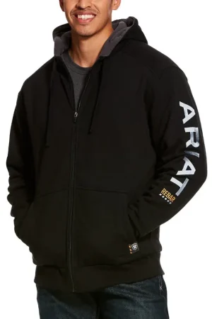 Ariat - Rebar All-Weather Full Zip Hoodie Secure Checkout