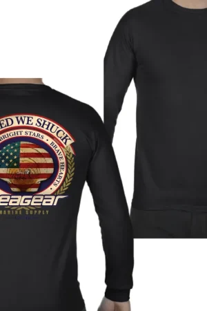 Affordable Sea Gear Apparel - United We Shuck Long Sleeve Tee
